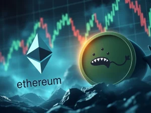 Ethereum news update on Fartcoin's 15% drop due to whale sales