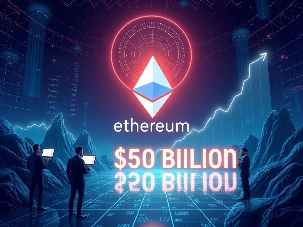 Ethereum's rise to $150 billion market cap driven by institutional buying