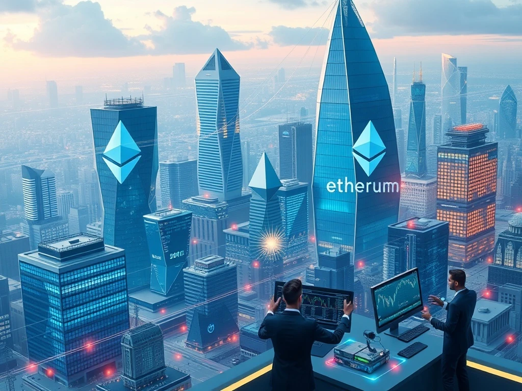 Corporate Ethereum holdings surge as institutional demand grows