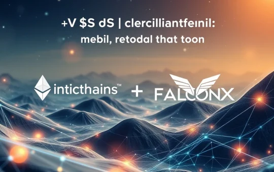 Ethereum news featuring Intchains and FalconX partnership for ETH strategy under crypto-friendly U.S. regulations.