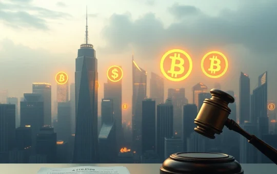 Illustrates the crypto market's surge, highlighting Bitcoin and Ethereum's rise, with BitLemons symbolizing new investment opportunities in this dynamic Ethereum news landscape.