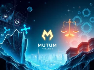 A visual representation of the dynamic Crypto Market, highlighting the surge of Mutuum Finance and the ongoing regulatory challenges faced by XRP and Ethereum.