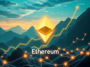 Ethereum price surge driven by staking growth and institutional demand
