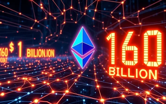 Visualizing the massive surge of Tether USDT on the Ethereum blockchain, indicating significant stablecoin supply growth.