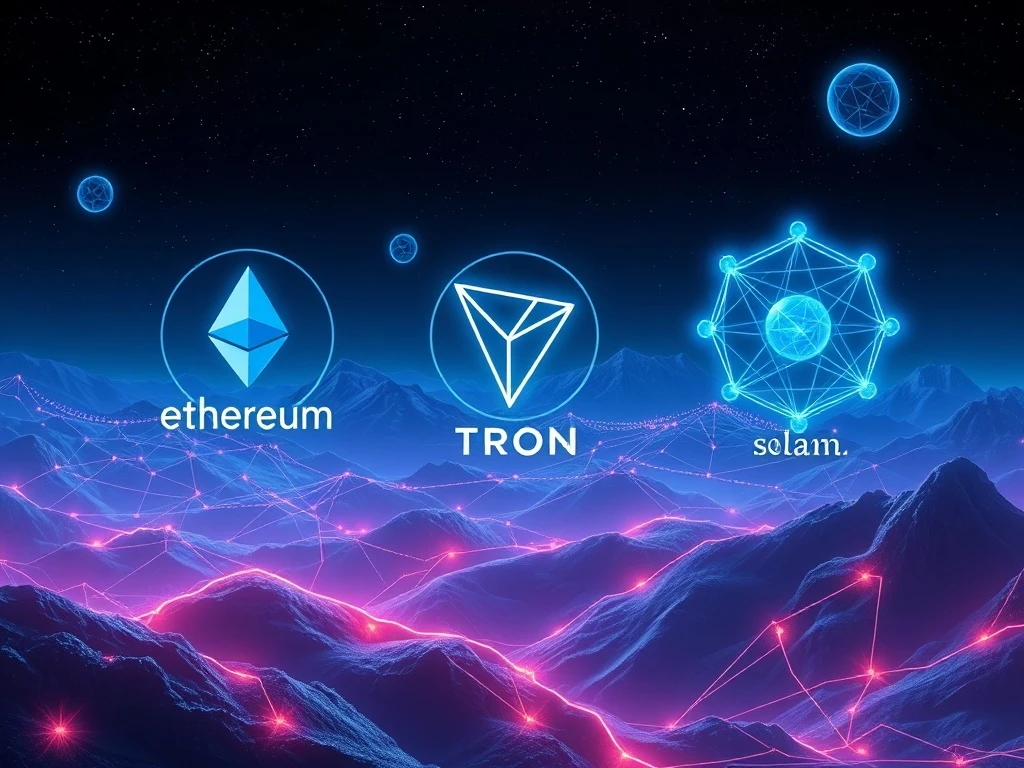 Ethereum News: Tether USDT migrating to high-activity blockchains like Ethereum and Tron.
