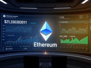 Ethereum price surge and institutional investment in blockchain technology