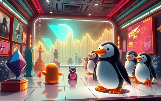 Ethereum NFT sales surge with CryptoPunks and Pudgy Penguins leading the market