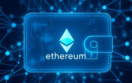 Secure Ethereum non-custodial wallet interface with blockchain security features