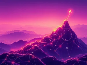 A visual representation of Ethereum's price surging towards $8,000, fueled by global M2 growth and a robust Ethereum ecosystem.