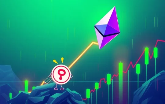 A visual representation of the current bullish Ethereum price surge and Pump.fun's technical breakout in the crypto market.