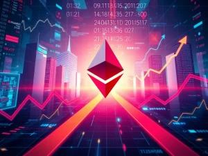 Visualizing the impact of institutional ETH accumulation on Ethereum Price, as corporate giants boost their digital asset holdings.