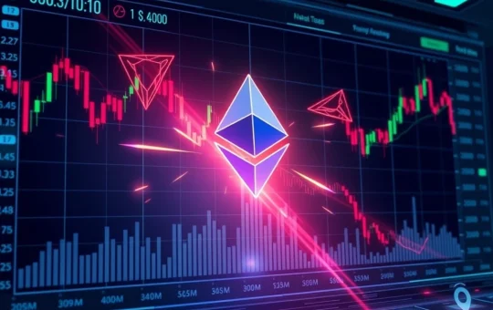 Ethereum price chart at $4,000 with conflicting technical and onchain signals