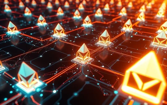Ethereum quantum-secure blockchain design with futuristic encryption technology