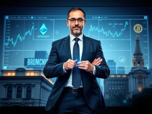 Joseph Chalom, former BlackRock digital assets head, spearheads SharpLink's strategic Ethereum acquisition.