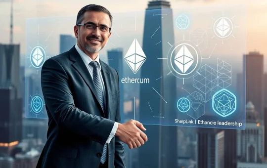 Joseph Chalom's strategic move to SharpLink to drive institutional Ethereum treasury strategy.