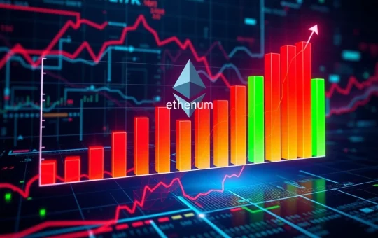 A dramatic chart illustrating the significant drop in institutional Ethereum short positions, signaling a potential bullish shift for ETH price.