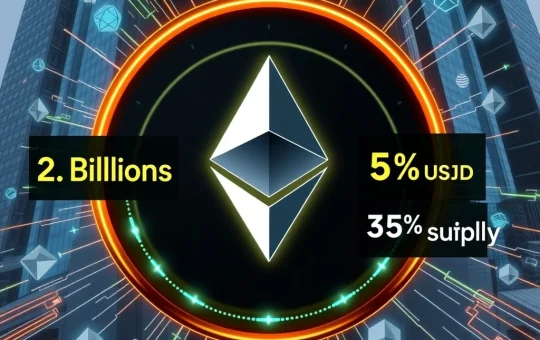 A visual metaphor for BitMine Immersion's monumental shift to Ethereum staking, highlighting its $2 billion ETH holdings and institutional crypto impact.