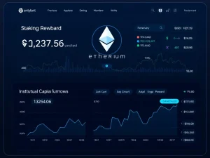 Ethereum staking protocol attracting institutional capital for crypto yield