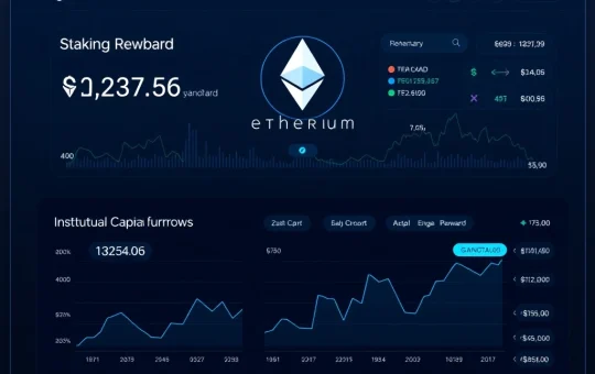 Ethereum staking protocol attracting institutional capital for crypto yield