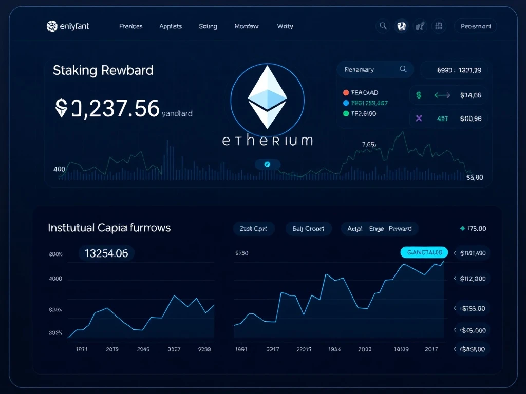 Ethereum staking protocol attracting institutional capital for crypto yield