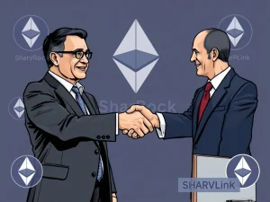 Joseph Chalom joining SharpLink, symbolizing a pivotal moment for Ethereum staking and institutional investment growth.
