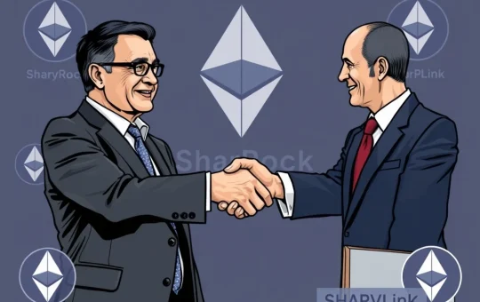 Joseph Chalom joining SharpLink, symbolizing a pivotal moment for Ethereum staking and institutional investment growth.