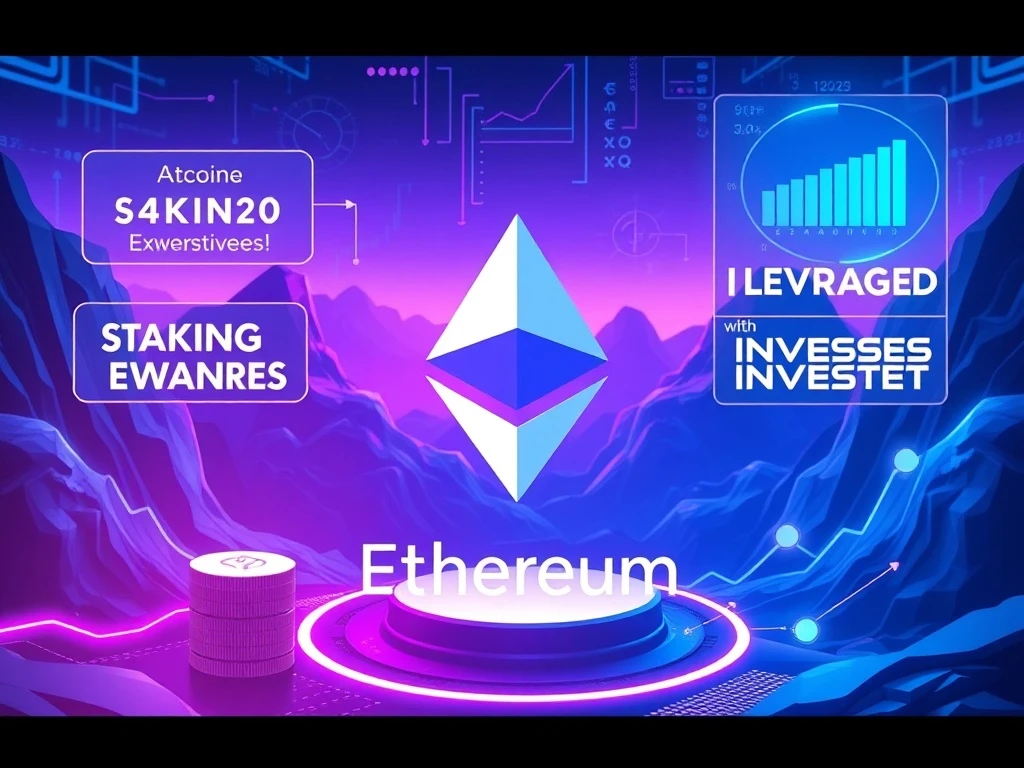 Ethereum strategy offering leveraged exposure through staking and warrants