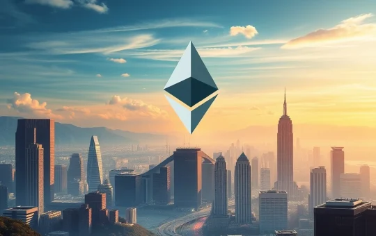 A visual representation of Ethereum's remarkable surge, highlighting the impact of EVM adoption and strong institutional interest.