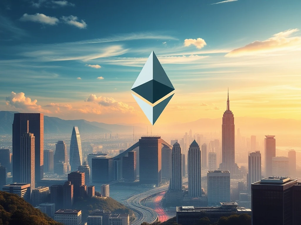 A visual representation of Ethereum's remarkable surge, highlighting the impact of EVM adoption and strong institutional interest.