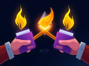 Ethereum Torch NFT symbolizing community engagement and decentralized technology