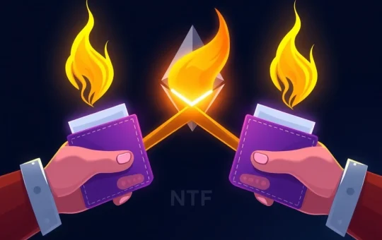 Ethereum Torch NFT symbolizing community engagement and decentralized technology