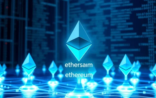 A visual representation of Blockscape's significant increase in staked Ether, highlighting its new position among top Ethereum validators, securing the network.