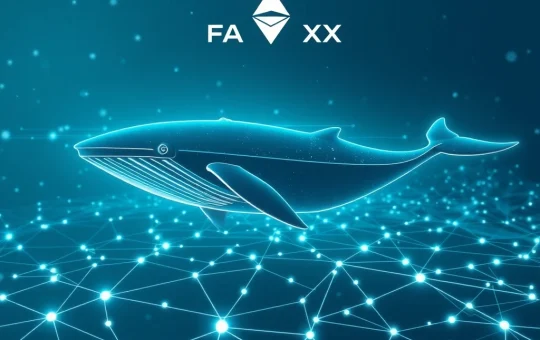 Ethereum whale accumulating $420M ETH through institutional platform FalconX