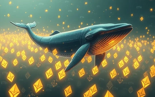 Ethereum whales driving significant ETH accumulation, representing growing institutional confidence in the crypto market.