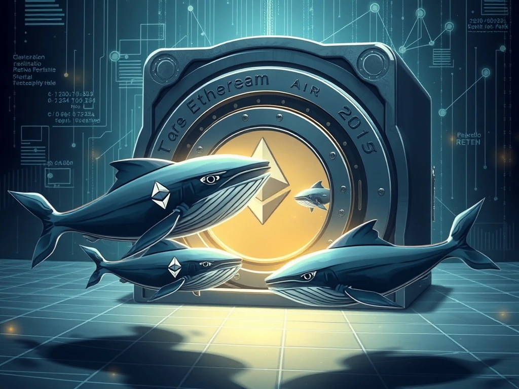 Ethereum whales accumulating ETH in fresh wallets, signaling institutional confidence