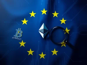Visualizing the urgent impact of new EU crypto regulations, specifically MiCA, on digital asset holders.