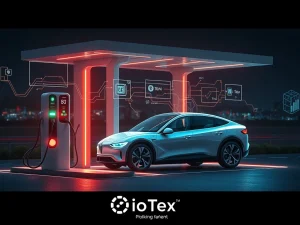 IoTeX partnership revolutionizes EV charging network by tokenizing assets for enhanced liquidity and transparency.