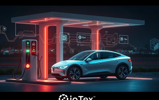 IoTeX partnership revolutionizes EV charging network by tokenizing assets for enhanced liquidity and transparency.