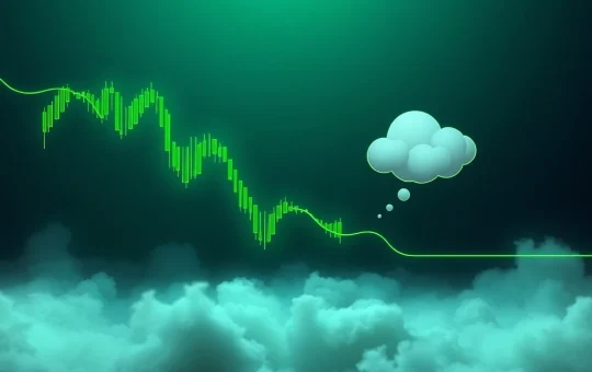 A chart showing FartCoin's dramatic price drop, highlighting the critical test of the $1.05 support level.