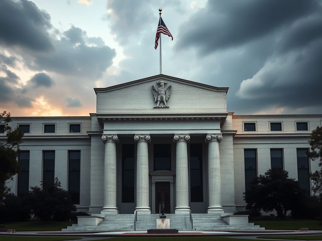 Federal Reserve building split by dissent over interest rates