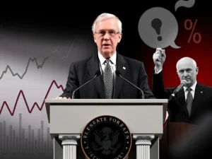 Federal Reserve Chair Jerome Powell announces steady interest rates amid political pressure