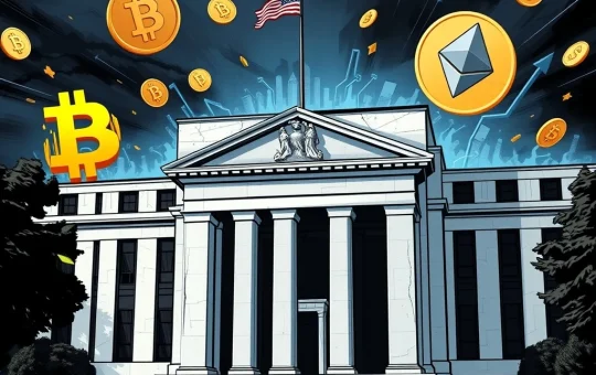 U.S. Fed policy sparks crypto market volatility with Bitcoin and Ethereum price fluctuations