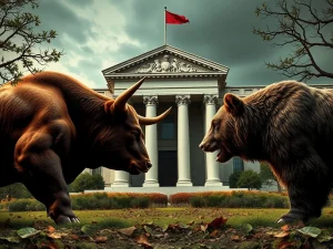 Fed rate cut decision impacting crypto bull market volatility