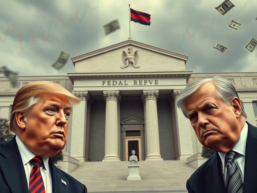Fed rate decision under political pressure from Trump administration
