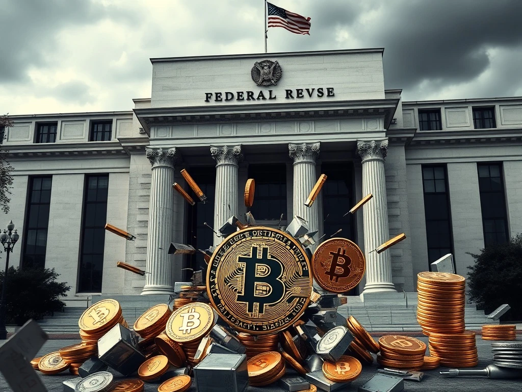Fed interest rates impact on Bitcoin and crypto market volatility