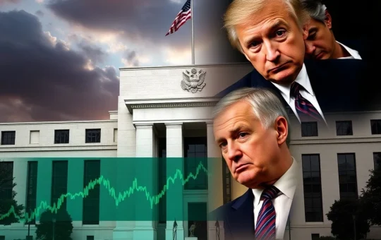 Federal Reserve holds rates steady amid trade uncertainty and political pressure