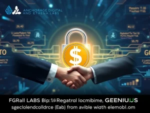 Anchorage Digital and Ethena Labs collaborate to launch USDtb, the first federally regulated stablecoin, symbolizing a new era of trust and compliance in digital finance.