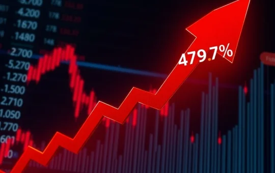 FIDA cryptocurrency price crash showing extreme volatility on a financial chart