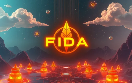 FIDA token soaring amid blockchain partnerships and governance upgrades
