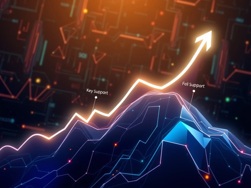 Filecoin price chart showing a 2% rally after defending the $2.38 support level